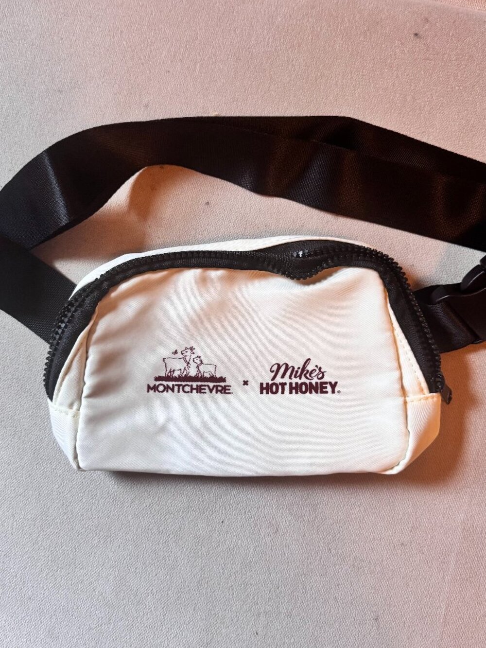 Foodie Fanny Pack - Montchevre Cheese x Mike's Hot Honey Brand Swag - Brand New